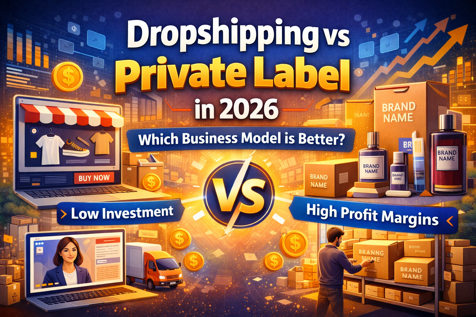 Dropshipping vs Private Label 2026