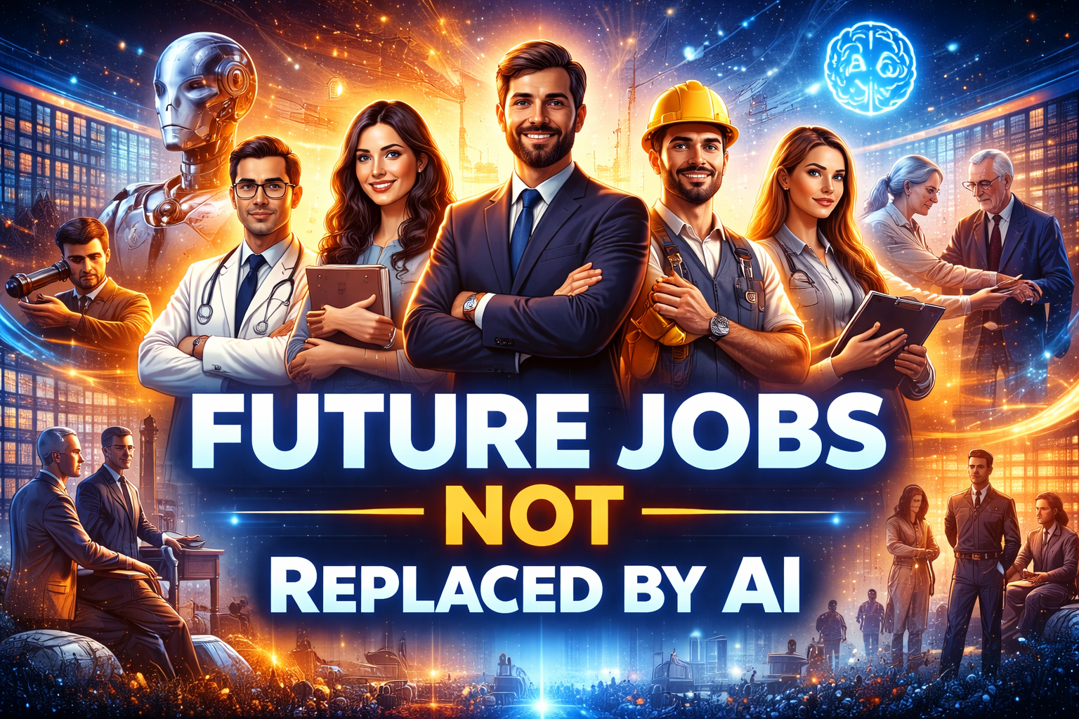 jobs that will not be replaced by AI